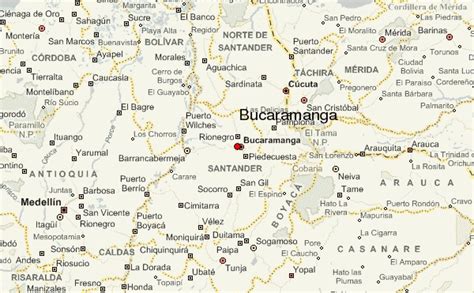 bucaramanga city map